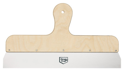 WESTEX Couteau à enduire, inoxydable, 400 mm, manche en bois