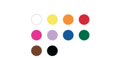 folia Carton de couleur, A4, 180 g/m2, 10 couleurs