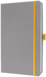 Carnet de notes Sigel Linescape, format A5 vertical, quadrillé, gris clair