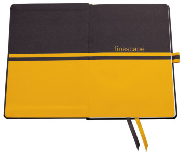 Carnet de notes Sigel Linescape, format A5 vertical, quadrillé, gris clair