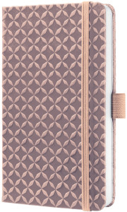 Carnet Sigel Jolie Flair, similicuir, format A6, marron rouille