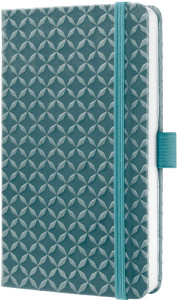 Carnet Sigel Jolie Flair, similicuir, format A5, bleu océan
