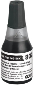 COLOP Stempelfarbe 802, schnelltrocknend, 25 ml, blau