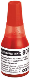 COLOP Stempelfarbe 802, schnelltrocknend, 25 ml, blau