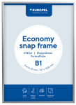 EUROPEL Plakatrahmen ECONOMY, DIN A0, 25 mm, silber eloxiert EUROPEL Plakatrahmen ECONOMY, DIN A0, 25 mm, silber eloxiert