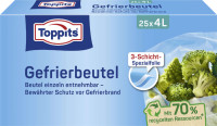 TOPPITS Sachet de congélation, 30 x 3 litres, 250 x 270 mm TOPPITS Sachet de congélation, 30 x 3 litres, 250 x 270 mm