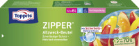 TOPPITS Sachet multi-usage avec zip, 18 x 3 litres