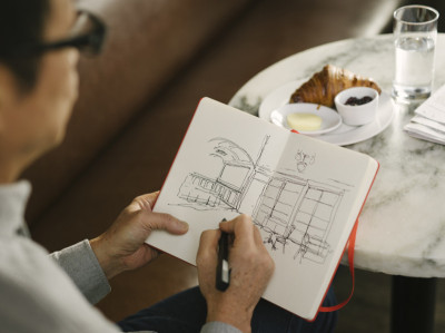 MOLESKINE Notizbuch, P/A6, blanko, Hardcover, hellrot