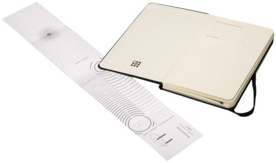 Carnet de croquis MOLESKINE, taille M, 165 g/m², couverture rigide, noir