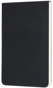Bloc-notes MOLESKINE, format P/A6, 120 g/m², carton, noir