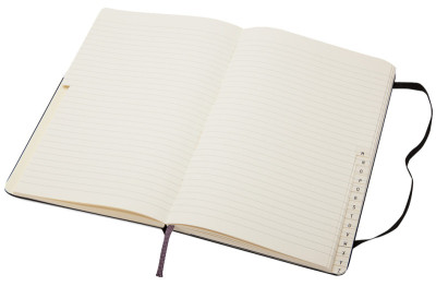 MOLESKINE Carnet d'adresses, L/A5, ligné, noir
