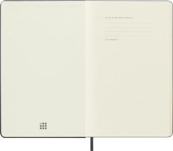 MOLESKINE Carnet rigide, L/A5, uni, bleu