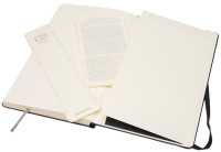 MOLESKINE Carnet de musique, L/A5, 100g/m2, rigide, noir MOLESKINE Carnet de musique, L/A5, 100g/m2, rigide, noir