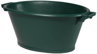 EDA Bassine ovale, 50 litres, plastique, vert EDA Bassine ovale, 50 litres, plastique, vert