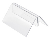 Porte-brochures et cartes deflecto, Transparent
