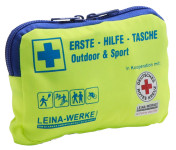 Trousse de premiers secours LEINA OUTDOOR & SPORT, édition DRK, jaune