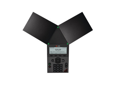 HP - Poly : TRIO 8300 OPENSIP CONF PHONE POE WIFI BLUETOOTH W/7.6M/25FT