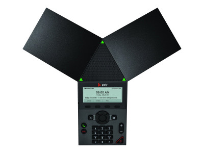 HP - Poly : TRIO 8300 OPENSIP CONF PHONE POE WIFI BLUETOOTH W/7.6M/25FT