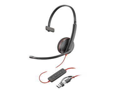 HP - Poly : POLY BW 3210 USB-C HS +USB-C/A (BULK)