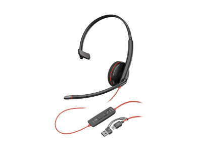HP - Poly : POLY BW 3210 USB-C HS +USB-C/A (BULK)