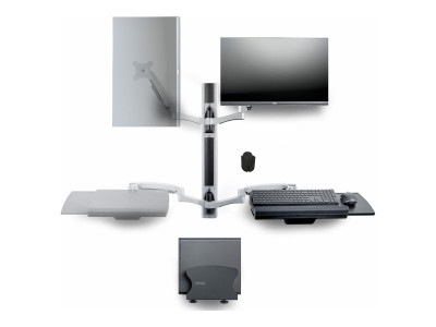 Startech : WALL MOUNT WORKSTATION - avec DESKTOP PC WALL MOUNT-BRACKET