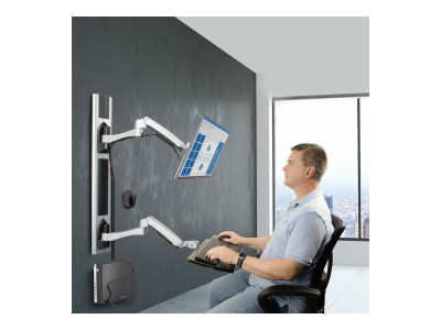 Startech : WALL MOUNT WORKSTATION - avec DESKTOP PC WALL MOUNT-BRACKET