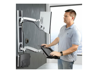 Startech : WALL MOUNT WORKSTATION - avec DESKTOP PC WALL MOUNT-BRACKET