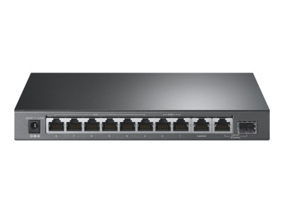 TP-Link : 10-PORT GIGABIT DESKTOP SWITCH avec 6-PORT POE 1 COMBO GIGABIT