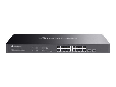 TP-Link : 16-PORT GIGABIT SMART SWITCH avec 2 GIGABIT SFP SLOTS