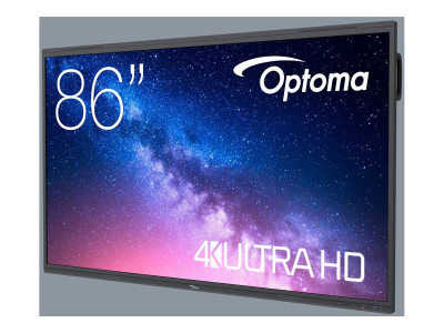 Optoma : 5863RK 86IN ANDORID 3840X2160 4000:1 6MS 400 CD/M2 HDMI DP USB