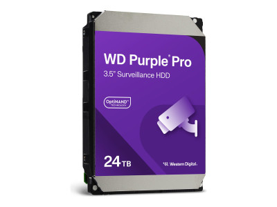 Western Digital : 24TB PURPLE PRO 512Mo 3.5IN SATA 6GB/S 7200RPM