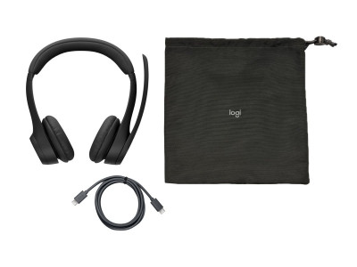 Logitech : ZONE 305 MIDNIGHT BLACK MS TEAMS avec DONGLE