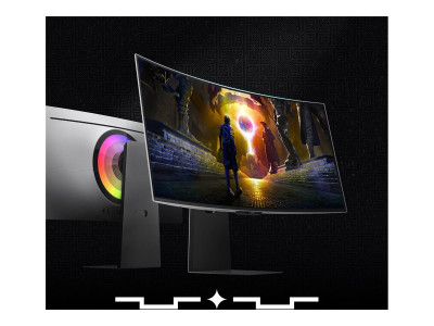 Samsung : LS34DG850SUXEN 34IN CV OLED QHD 175HZ/M-HDMI/M-DP/2USB-C/HAS