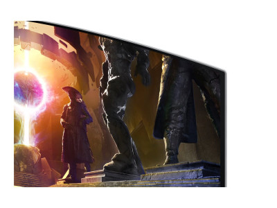 Samsung : LS34DG850SUXEN 34IN CV OLED QHD 175HZ/M-HDMI/M-DP/2USB-C/HAS