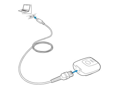 Zebra : DS55: USB CABLE: 2 FT. W/ RIGHT ANGLE CONNECTOR