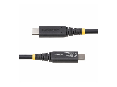 Startech : CABLE USB4 de 50CM cable USB- C CERTIFIE USB-IF 40GBPS PD