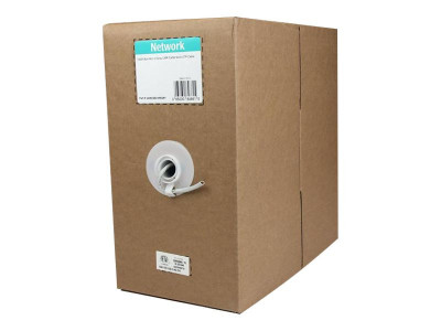 Startech : CABLE RESEAU en VRAC CAT5E SOLIDE UTP - 304 8 M - GRIS (8.84kg)
