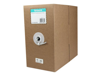Startech : CABLE RESEAU en VRAC CAT5E SOLIDE UTP - 304 8 M - GRIS (8.84kg)