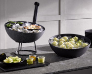 APS Saladier FROSTFIRE, diamètre: 265 mm, argent-noir