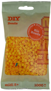 Hama Bügelperlen Bio midi, nougat, im Beutel