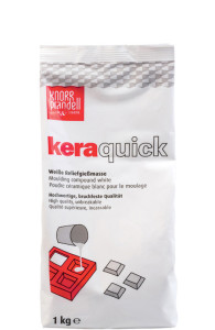 KNORR prandell Gießmasse keraquick, weiß, 1 kg