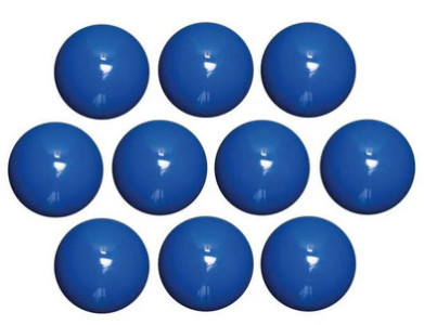 Aimant boule MAUL, diamètre : 30 mm, 0,6 kg, blanc