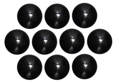 Aimant boule MAUL, diamètre : 30 mm, 0,6 kg, noir