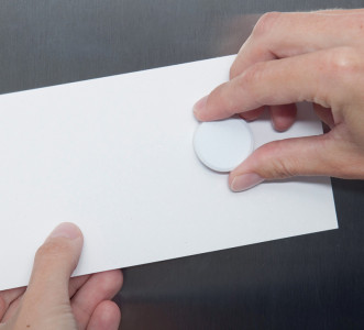 MAUL Aimant à facettes MAULpro, diamètre: 29 mm, blanc