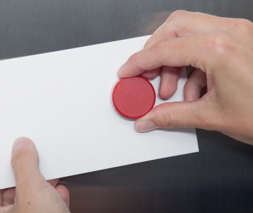 MAUL Aimant à facettes MAULpro, diamètre: 33 mm, blanc