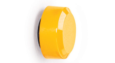 MAUL Aimant à facettes MAULpro, diamètre: 33 mm, jaune