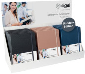 sigel Notizbuch Conceptum Metallic, DIN A5, Display sigel Notizbuch Conceptum Metallic, DIN A5, Display
