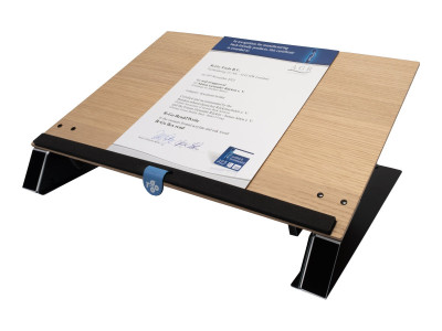 R-Go Tools : READ2WRITE DOCUMENT HOLDER OAK WOOD
