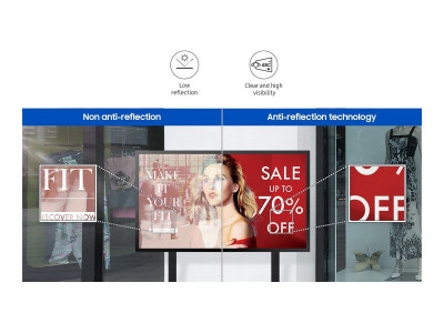 Samsung : SAMSUNG 24IN FULLHD 16:9 OH24B OUTDOOR LCD IP56 RATED DISPLAY K