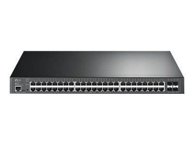TP-Link : 48-PORT MANAGED POE SWITCH GIGABIT et 4-PORT 10GE SFP+ L2+